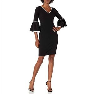 Calvin Klein with bell sleeves